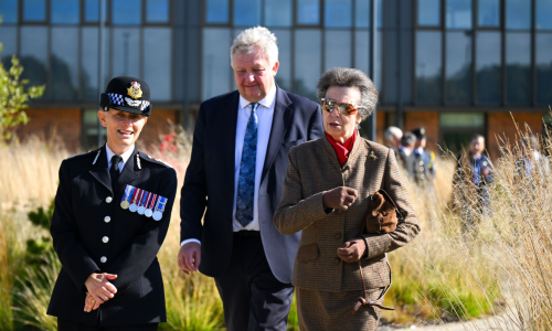 The Princess Royal opens Dorset Police new sustainable police headquarters