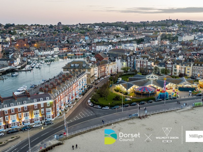 Dorset Council appoints Willmott Dixon and Milligan in a Regeneration Partnership for Weymouth