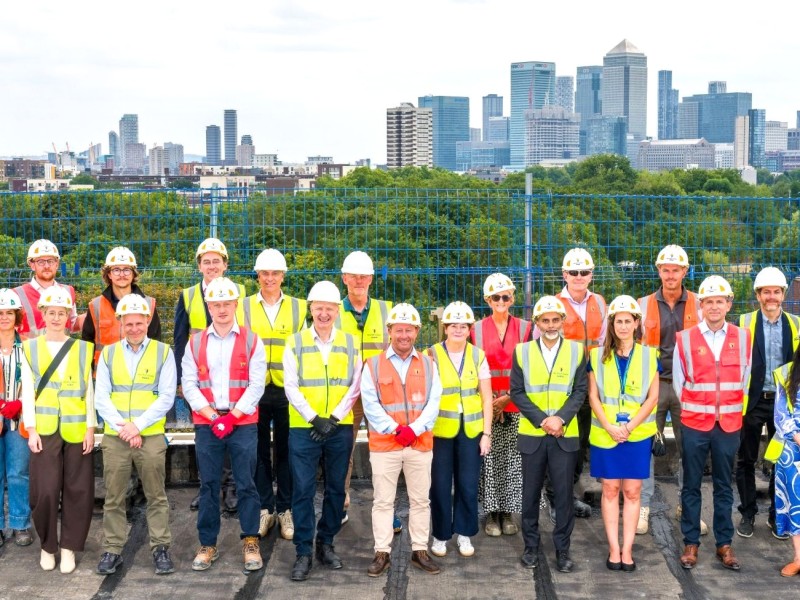 Willmott Dixon tops out £48.8m business school for Queen Mary University of London