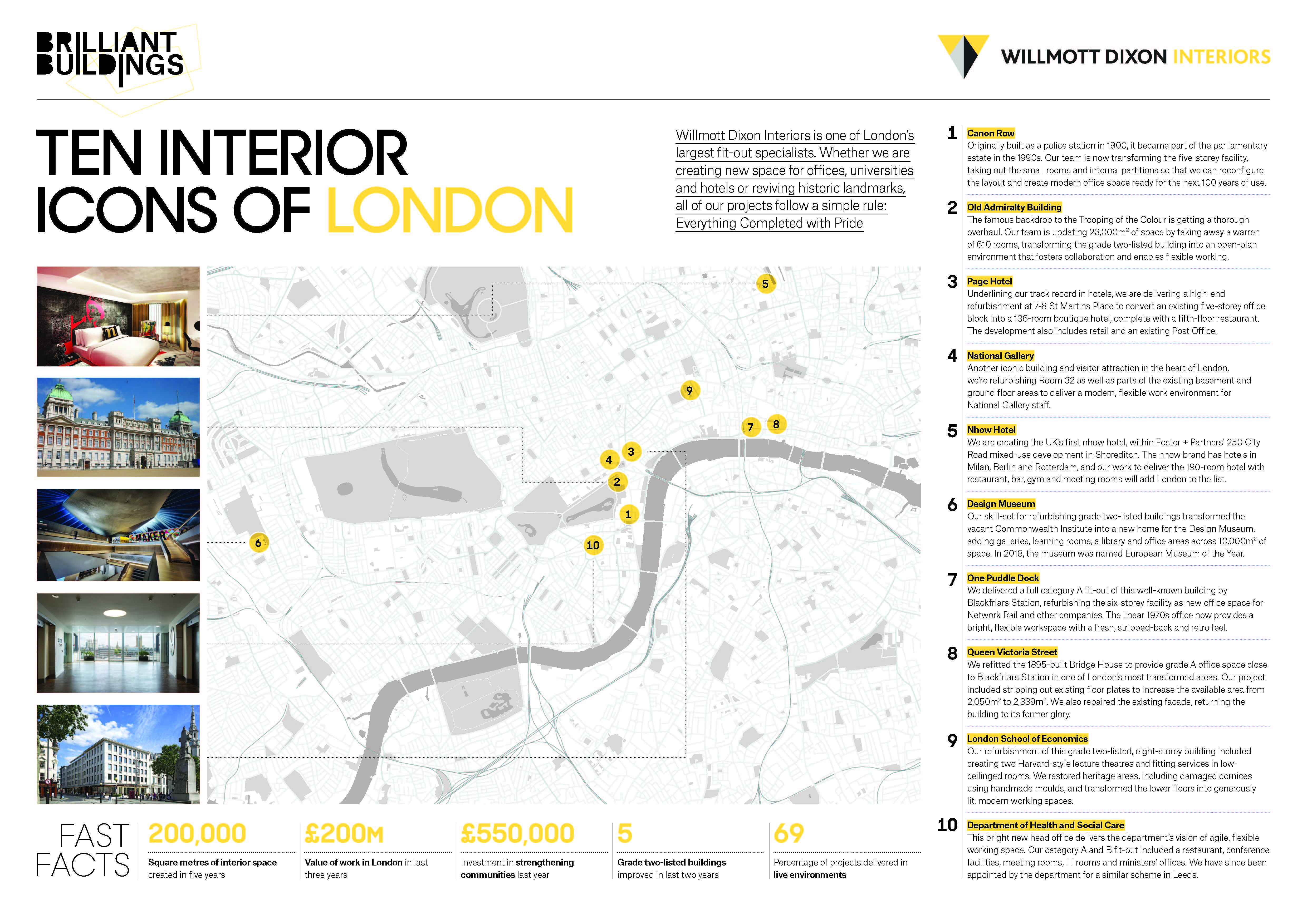 Interiors London Map 