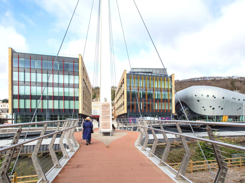 Llys Cadwyn development in Pontypridd