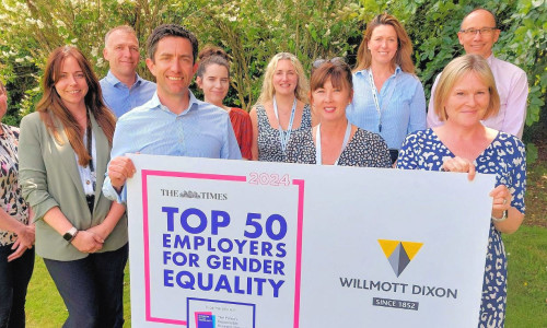 Willmott Dixon listed as one of top 50 best employers for gender equality