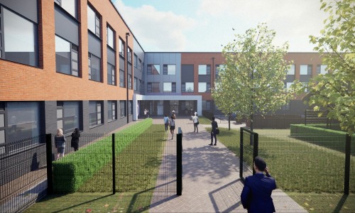 Willmott Dixon starts Outwood Academy Kirkby for the Department for Education