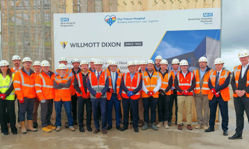 First Wave 1 New Hospital Programme scheme tops out