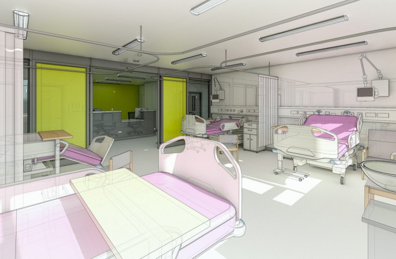 New theatres and wards are being created