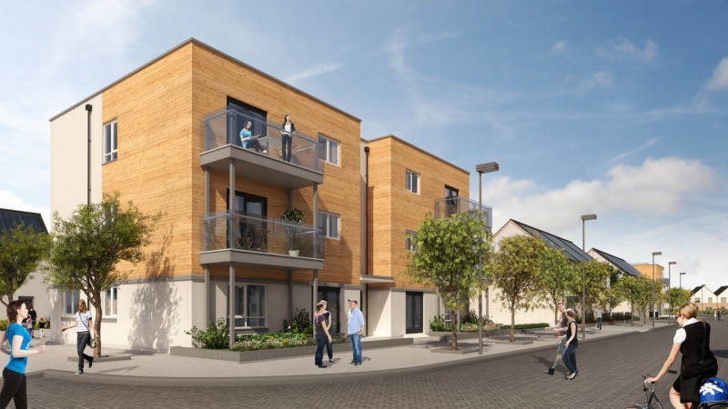 NW Bicester aims to be a glimpse into the future of new residential developments that make minimal impact on the environment and promote sustainable lifestyles